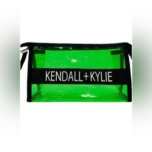 New Kendall & Kylie Transparent Cosmetics Bag